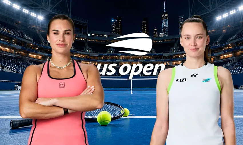 Женщины. Финал US Open 2026. Соболенко - Рыбакина (12 сентября 2026). Открытый чемпионат США по теннису